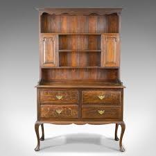 antique dresser, english, oak
