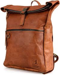 Berliner Bags Utrecht Xl Kurierrucksack Rucksack Roll Top Aus Leder Tagesrucksack Fahrradrucksack Trekkingrucksack Schu Lederrucksack Rucksack Trekkingrucksack