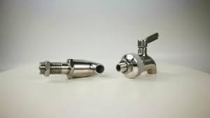 Additional chrome plating protects the faucet from corrosion. China Lead Free 304 Stainless Steel Sanitary Ware Beer Tap Juice Coffee Wine Water Drink Dispenser Tap Bibcock China Wine Barrel Faucet Beer Tap