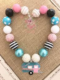Happy Camper Chunky Bubblegum Beads Etsy Bubblegum Beads Beaded Necklace Beads