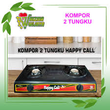 Antara kompor gas dua tungku satu dan lainnya tidaklah sama. Kompor 2 Tungku Merk Happy Call Kompor Gas 2 Tungku Murah Shopee Indonesia