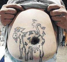 Pin By Angie Smith On Uh Huh Honey Bee Horrible Tattoos Funny Tattoos Weird Tattoos