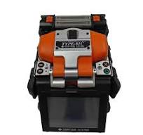 SAIVXIAN A-87S Fully Automatic Yellow Fiber Optic Fusion Splicer Hot Melt  Machine for Cable for FTTH Use