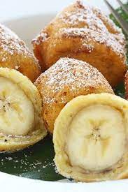 13 Desserts You Can Make In An Air Fryer Purewow Air Fryer Recipe Dessert Food Dessertf Fried Banana Recipes Banana Bites Recipe Air Fryer Oven Recipes