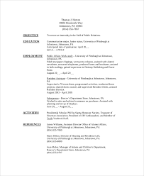 Free 8 Sample College Student Resume Templates In Pdf Ms Word