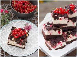 Schwarz Weisser Blech Kasekuchen Mit Schokostreuseln Und Johannisbeeren Wiewowasistgut Com Rezept Kuchen Rezepte Einfach Kasekuchen Mit Streusel Kuchen