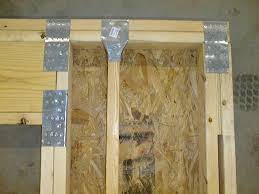 Then move along your furring strip to nail it onto the wall at each stud line. Hurricane Retrofit Guide Narrow Garage Walls