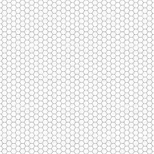 Vector Seamless Pattern Hexagon Grid Texture Black And White Hexagon Grid Hexagon Seamless Patterns