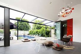 Generally, a pool house consists of loungers and sheds around the pool. South Yarra Pool House Design Offering Open Architectural Interiors Modern Houses