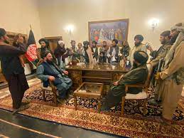 Its over….president ashraf ghani greets a taliban delegation at the presidential palace a few hours ago, after signing an agreement to resign and. Lsdpvcbirgetpm