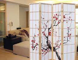 Ils peuvent prendre de nombreuses formes et tailles. Paravent Japonais 4 Panneaux Shoji Screen Bois Papier Riz C4n Amazon Fr Cuisine Maison Decoration Maison Mobilier De Salon Architecte Interieur