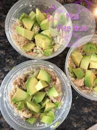 Meal Prep Tuna And Avacado Lunch With Brown Rice Cakes Recipe Healthy Workout Food Healthy Snacks