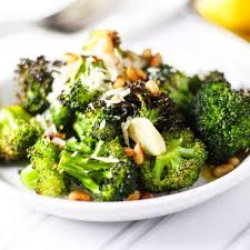 Roasted Broccoli With Lemon Garlic And Parmesan Recipe Yummly Recipe Smoothie Recipes Healthy Healthy Meals For Two Broccoli Recipes
