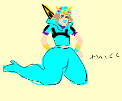 Johnny Joestar but very thicc - Drawception