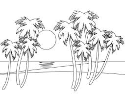 Download Tropical Beach Coloring Page Free Printable Coloring Pages For Kids