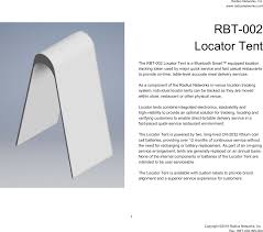 Our full menus are available for weekday breakfast, lunch, dinner, and weekend brunch.full menus are available for weekday breakfast, lunch, dinner, and weekend brunch. Rbt002 Locator Tent User Manual Radius Networks