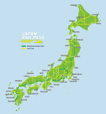 Not only bullet train, but also other attractive trains. Map Information Japan Rail Pass