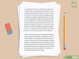 Of course, in working with interview data, you might go with all three incorporation strategies by, for example, summarizing early in a paragraph to provide an overall sense of what this source is saying, paraphrasing a key idea or two, and then including a poignant quotation that exemplifies the argument you are making. How To Write A Job Application Essay 13 Steps With Pictures