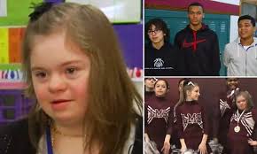 Lincoln Middle School basketball team to receive award for defending Down  syndrome cheerleader