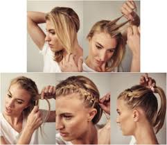 There are no better straight hairstyles for long hair than ponytails. Keep Race Day Hair In Place With A Headband Braid Women S Running Race Day Hair Running Hairstyles Hair
