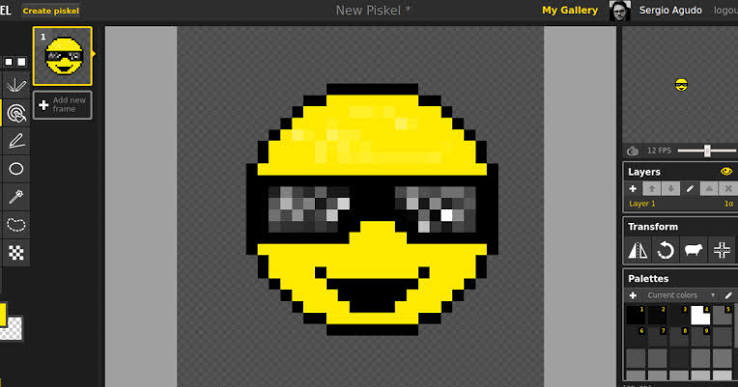 Piskel, una webapp sencilla y potente para crear pixel art