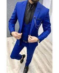 A black tie dress code is the most worn to formal so here i am bringing up a formal collection of men party wear fancy suits and pant coats designs according to the latest fashion trends. Men Suits Blue 3 Piece Formal Fashion Wedding Groom Party Wear Etsy In 2021 Fashion Suits For Men Dress Suits For Men Men Suits Blue