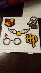 Harry Potter Plantillas Hama Beads Hama Beads Llaveros Hama Beads