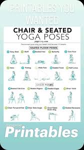 Printables Yoga For Beginners Yoga Poses Yoga Flow