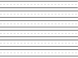 A sheet which is used for writing any words letters and notes. Free Handwritingr For Kindergarten With Borders Printable 1024 768 Writing Paper Template Samsfriedchickenanddonuts