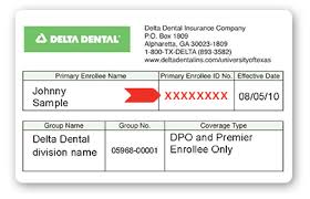 Eligibility information can be found here: Delta Dental Card