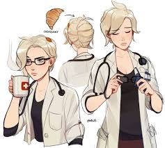 Doctor Angela Mercy Mercy Overwatch Overwatch Drawings Overwatch Fan Art