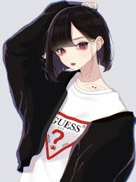 Strictly sfw, with named sources. 434 Images About Short Hair Anime Girl On We Heart It See More About Anime Anime Girl And Kawaii