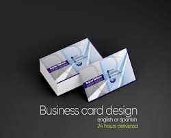 The promote your business card website was designed for anyone who has a business card and wants to advertise their card on an international level, giving. Design Business Card In Spanish Or English By Flyer360 Fiverr