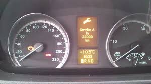 Kasowanie Inspekcji Mercedes Vito W639 Oil Service Indicator Light Reset Mercedes Vito W639 Youtube
