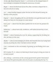 This Is Why Bts S Music Is Among The Best Meaningful And Passionate With Important Messages Bts Lyric Bts Lyrics Quotes Bts Theory