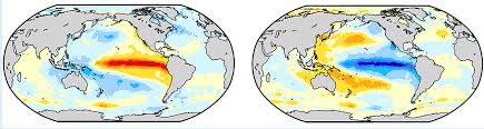 These events are associated with widespread changes in the climate system that last. El Nino La Nina Rising Jackson School Of Geosciences The University Of Texas At Austin