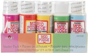 Maybe you would like to learn more about one of these? Amazon Com Mod Podge Waterbase Sealer Glue Starter Pack 2 Ounce Cs11240 Clear Finish 2 Oz Assorted Transparent