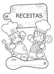 Capa De Livro Infantil Para Colorir Resultado De Imagem Para Capas De Caderno Para Colorir Receitas Juninas Caderno De Receitas Capas De Livros De Receitas