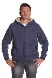 Check spelling or type a new query. Gilet Homme Entierement Fourre Et Zippe Avec Capuche Empiecement Au Coudes Gilet Homme Gilet Casual