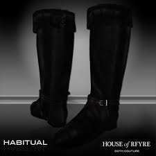 Free shipping over $100 · handcrafted leather shoes Second Life Marketplace Rfyre Habitual Steam Mens English Riding Boots