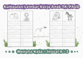 Lembar kerja anak tk tema lingkungan download contoh téma. Lembar Kerja Anak Tk Paud Semesta Ibu Free Download
