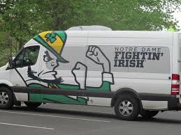 Notre Dame Golf Team Van Notre Dame Van Recreational Vehicles
