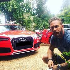 Renegade2026 Tonyameli Forgot The Caption Tanned Post Holiday Tomhardy Tw Tom Hardy With His Audi Rs6 Audiu Tom Hardy Tom Hardy Hot Tom Hardy Actor