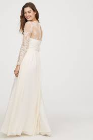 Long Lace Dress Cream Women H M Us Kate Middleton Wedding Dress Wedding Dress Replica Lace Dress Long
