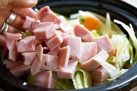 How To Cook Ham Cabbage In A Slow Cooker Livestrong Com Ham And Cabbage Ham And Cabbage Recipe Crockpot Cabbage Recipes