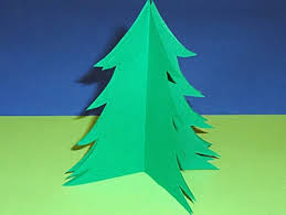 Schablone tannenbaum zum ausschneiden : Ein Tannenbaum Basteln Gestalten