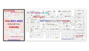 free 2021 2022 calendar printable homeschool den