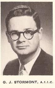 Service information for George Stormont