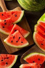 Ripe Healthy Organic Watermelon Healthy Organic Watermelon Delicious Diet Foods
