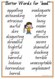 This Better Words Chart Is A Way That We Can Build Off Of A
